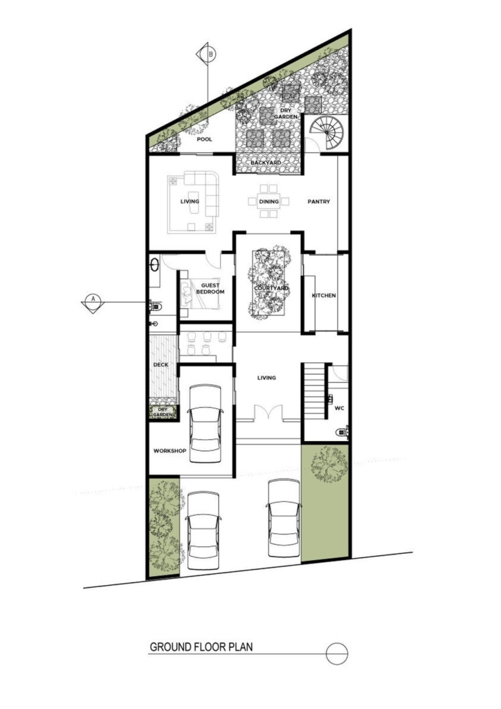 Reis House home office combines residence by Patio Livity 3