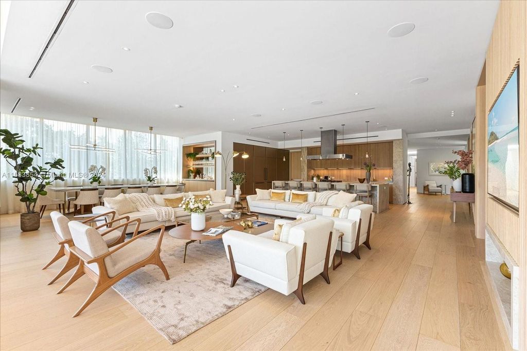 Nestled within Sunset Islands III, this luxurious Miami Beach property at 1510 W 23rd St offers the epitome of waterfront living.