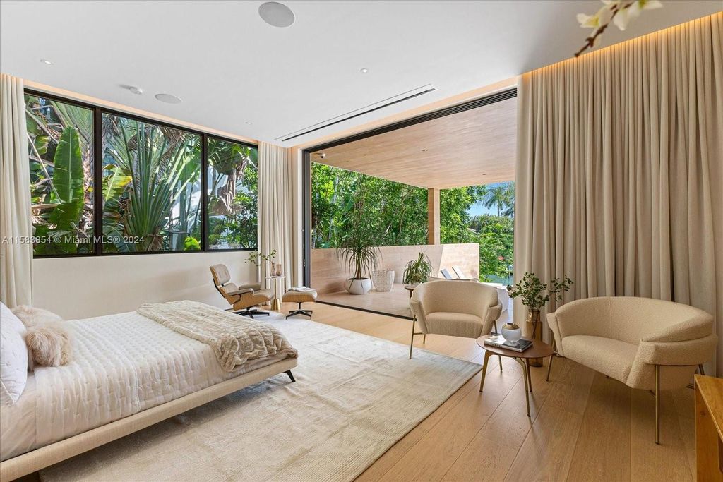 Nestled within Sunset Islands III, this luxurious Miami Beach property at 1510 W 23rd St offers the epitome of waterfront living.