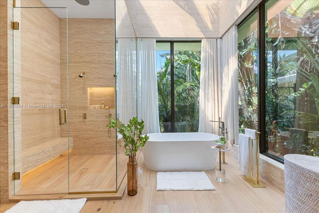 Nestled within Sunset Islands III, this luxurious Miami Beach property at 1510 W 23rd St offers the epitome of waterfront living.