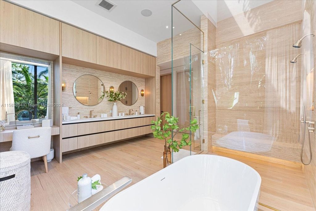Nestled within Sunset Islands III, this luxurious Miami Beach property at 1510 W 23rd St offers the epitome of waterfront living.