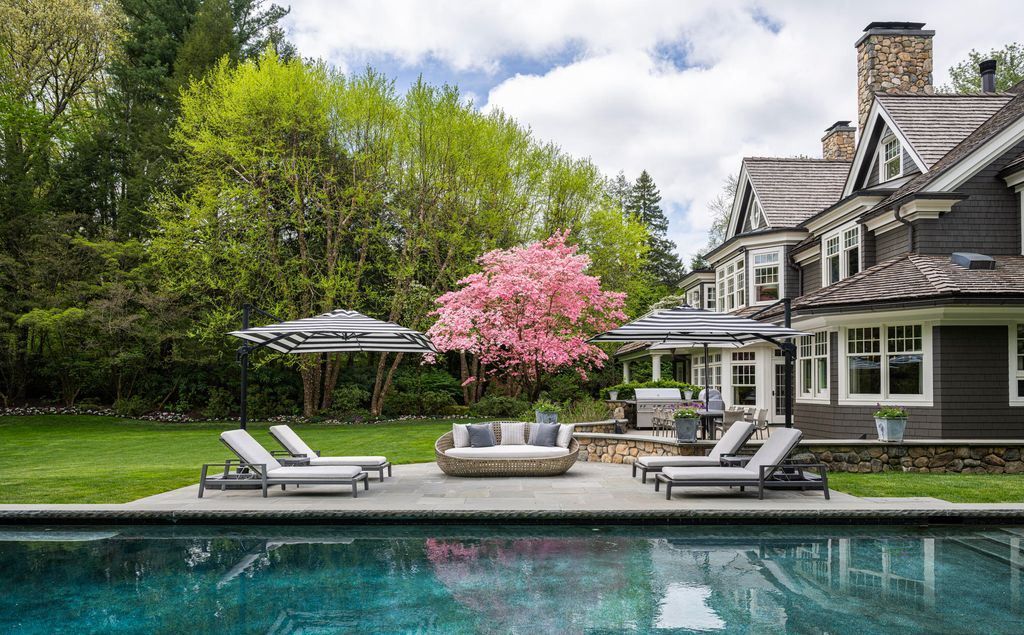 Timeless Sophistication Enchanting Shingle and Stone style Haven in Connecticut for 12.75 Million 32