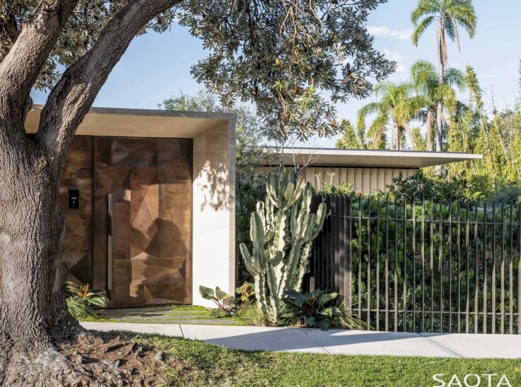 Water's Edge with Stone Covers Exterior & Interior by SAOTA