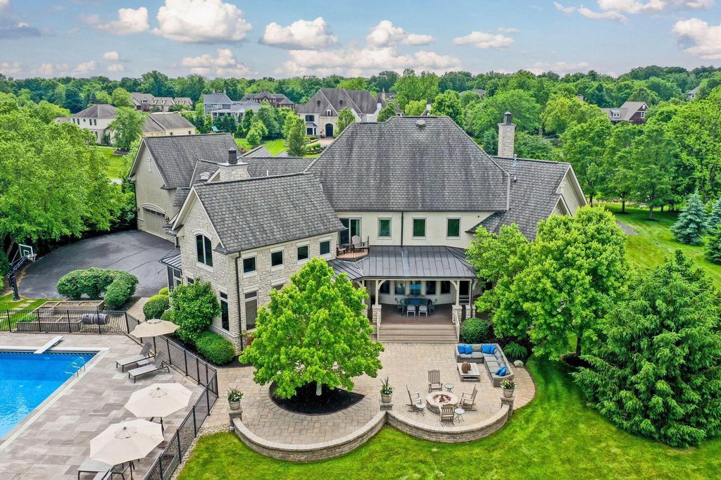 Architectural Brilliance Sophisticated Custom Home in Ohio Listed for 2.249 Million 3