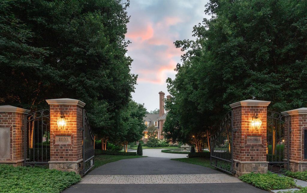 Edgehill Estate Classic All Brick Colonial on 11 Acres for 15 Million 2