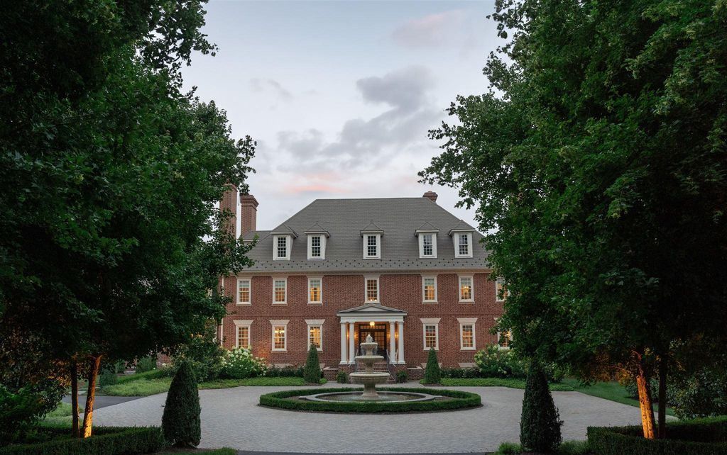 Edgehill Estate Classic All Brick Colonial on 11 Acres for 15 Million 3