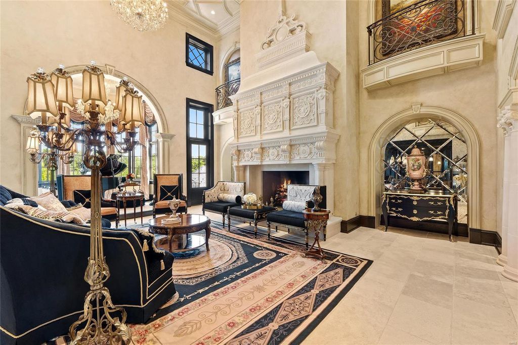 European Estate in Missouri by Architect Dave Schaub Builder Mike Bozich Listed for 10.89 Million 10