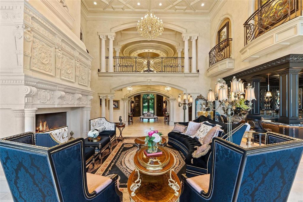 European Estate in Missouri by Architect Dave Schaub Builder Mike Bozich Listed for 10.89 Million 11