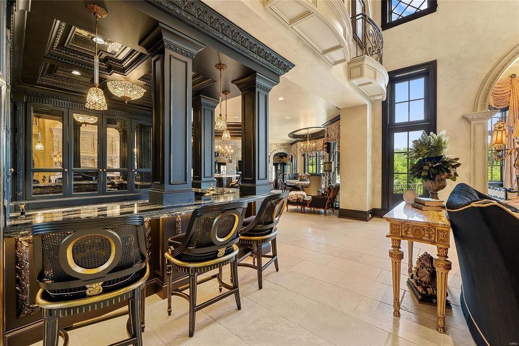 European Estate in Missouri by Architect Dave Schaub Builder Mike Bozich Listed for 10.89 Million 12
