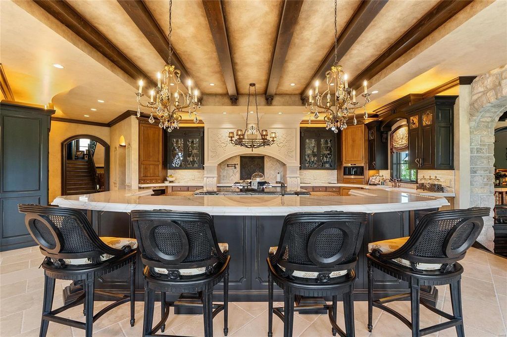 European Estate in Missouri by Architect Dave Schaub Builder Mike Bozich Listed for 10.89 Million 15