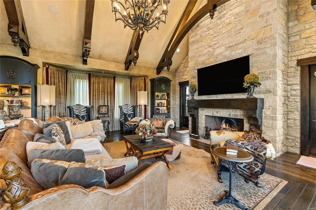 European Estate in Missouri by Architect Dave Schaub Builder Mike Bozich Listed for 10.89 Million 20