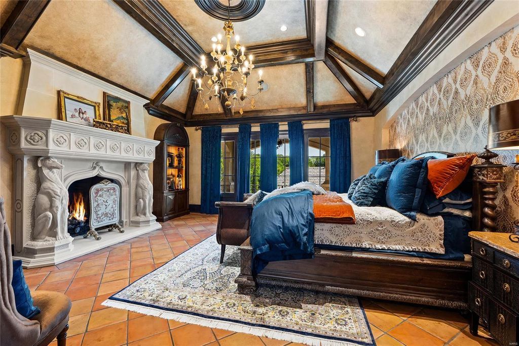 European Estate in Missouri by Architect Dave Schaub Builder Mike Bozich Listed for 10.89 Million 25