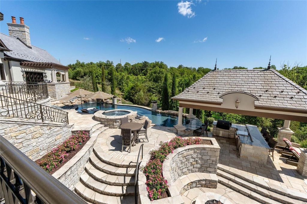 European Estate in Missouri by Architect Dave Schaub Builder Mike Bozich Listed for 10.89 Million 27