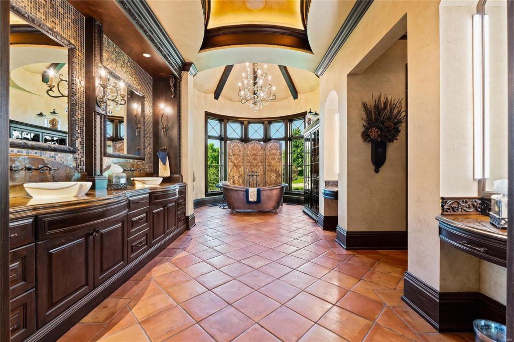 European Estate in Missouri by Architect Dave Schaub Builder Mike Bozich Listed for 10.89 Million 29