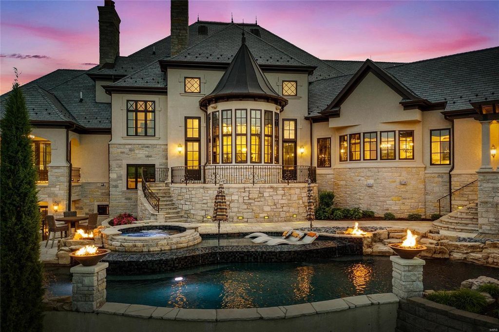European Estate in Missouri by Architect Dave Schaub Builder Mike Bozich Listed for 10.89 Million 3