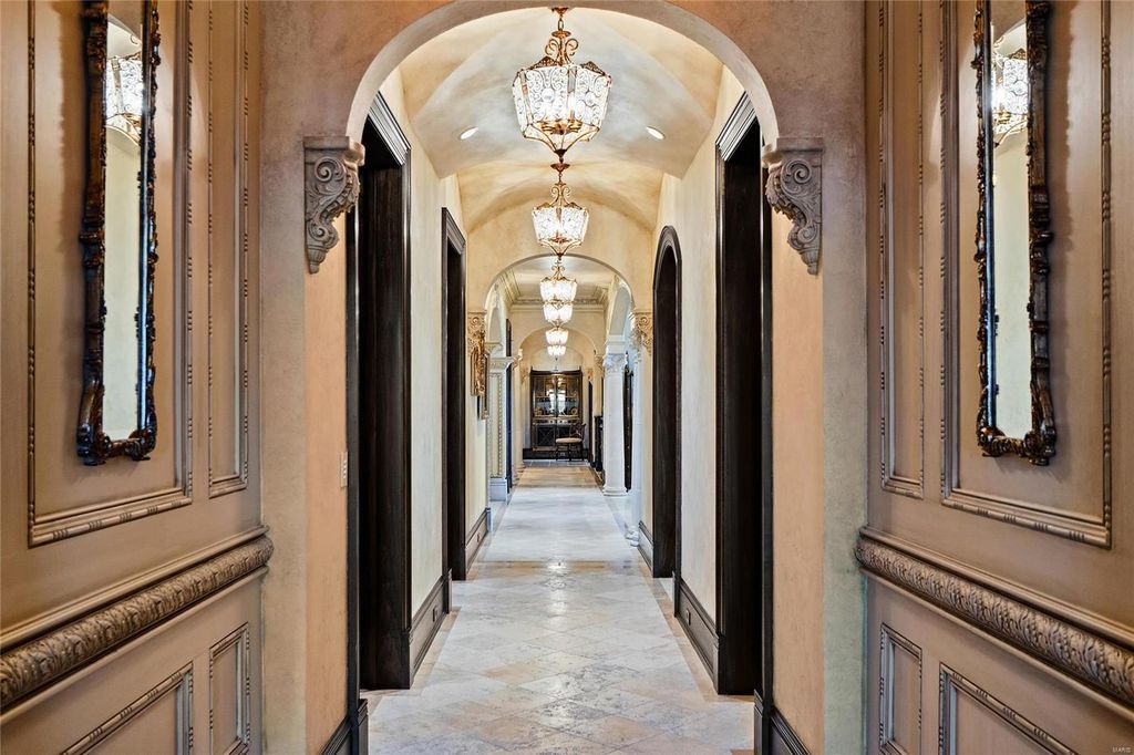 European Estate in Missouri by Architect Dave Schaub Builder Mike Bozich Listed for 10.89 Million 33