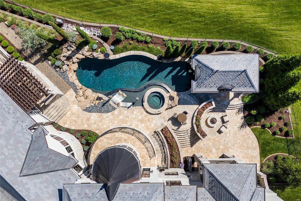 European Estate in Missouri by Architect Dave Schaub Builder Mike Bozich Listed for 10.89 Million 67