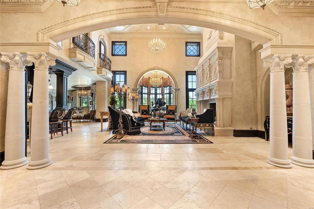 European Estate in Missouri by Architect Dave Schaub Builder Mike Bozich Listed for 10.89 Million 7