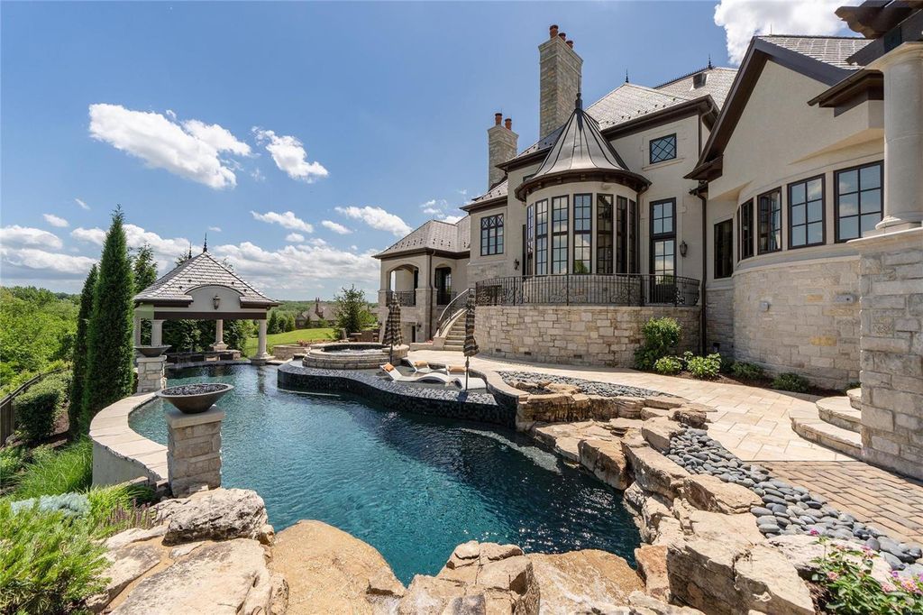 European Estate in Missouri by Architect Dave Schaub Builder Mike Bozich Listed for 10.89 Million 70