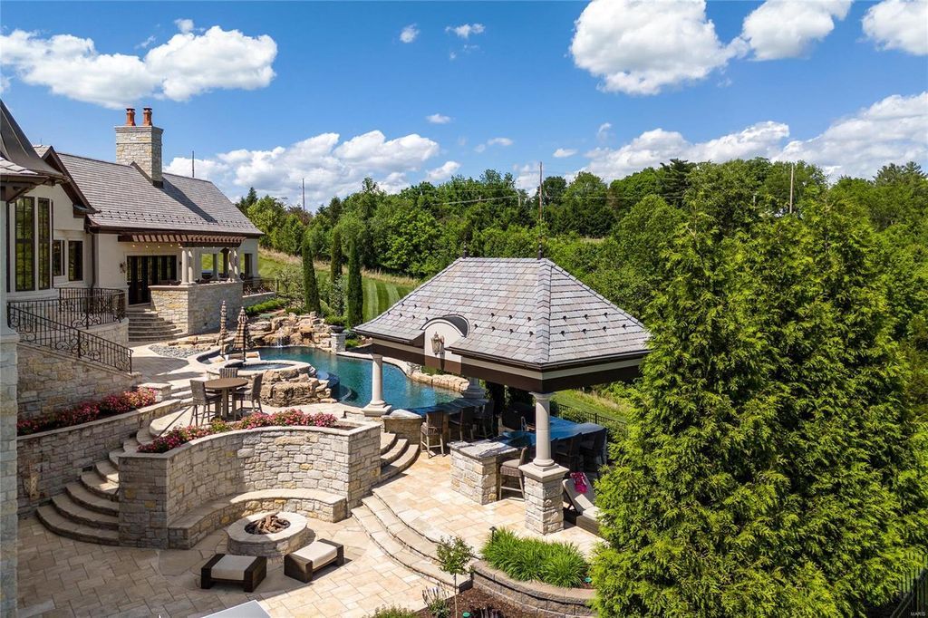 European Estate in Missouri by Architect Dave Schaub Builder Mike Bozich Listed for 10.89 Million 71