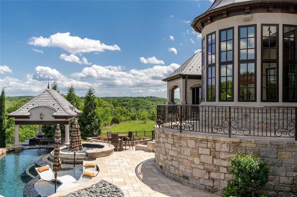 European Estate in Missouri by Architect Dave Schaub Builder Mike Bozich Listed for 10.89 Million 74