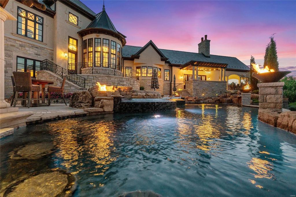 European Estate in Missouri by Architect Dave Schaub Builder Mike Bozich Listed for 10.89 Million 75