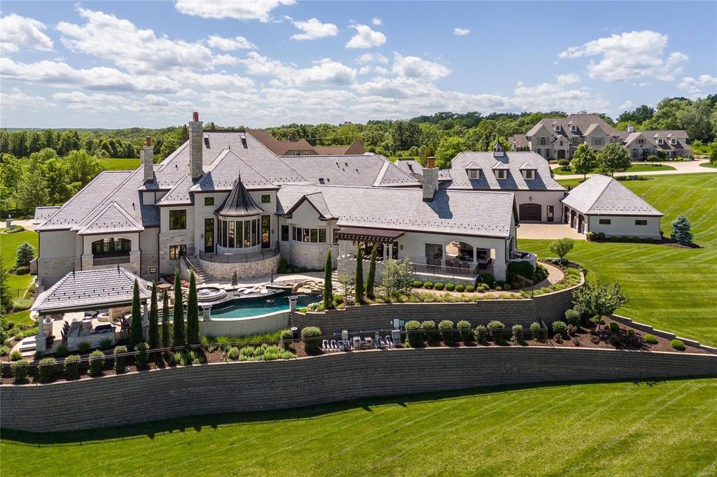 European Estate in Missouri by Architect Dave Schaub Builder Mike Bozich Listed for 10.89 Million 76