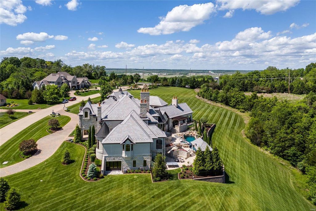 European Estate in Missouri by Architect Dave Schaub Builder Mike Bozich Listed for 10.89 Million 77