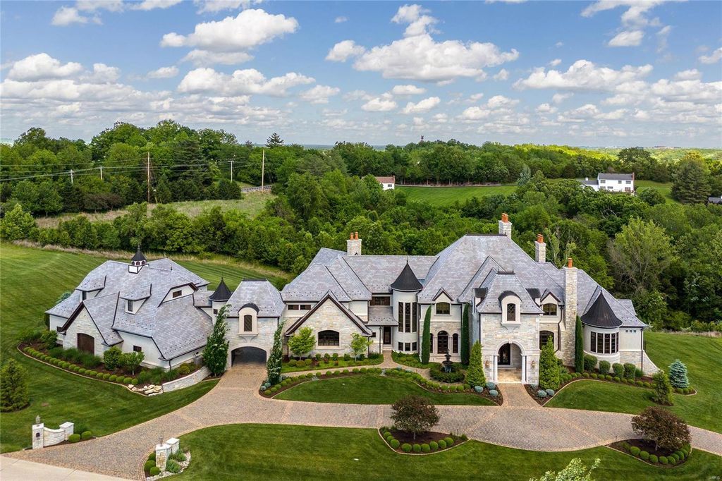 European Estate in Missouri by Architect Dave Schaub Builder Mike Bozich Listed for 10.89 Million 79