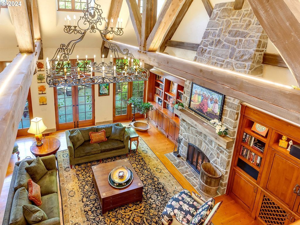 French Norman Inspired Estate in Oregon Designed by Portland Architect Jeffrey Miller Asking 4.5 Million 11