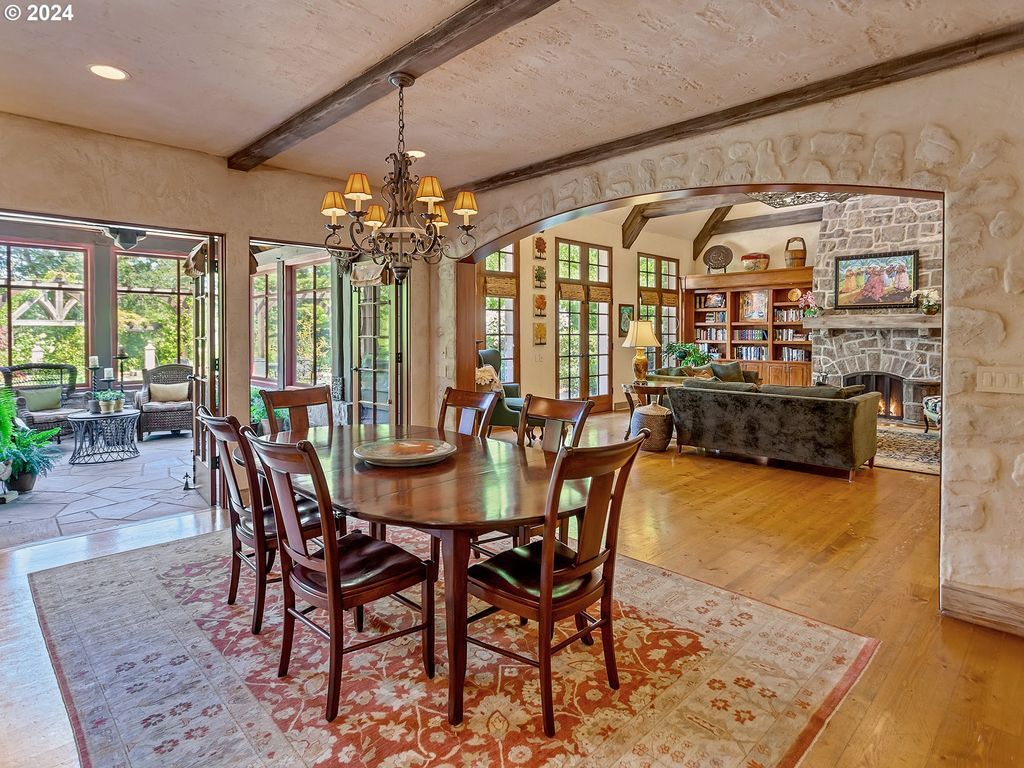French Norman Inspired Estate in Oregon Designed by Portland Architect Jeffrey Miller Asking 4.5 Million 12