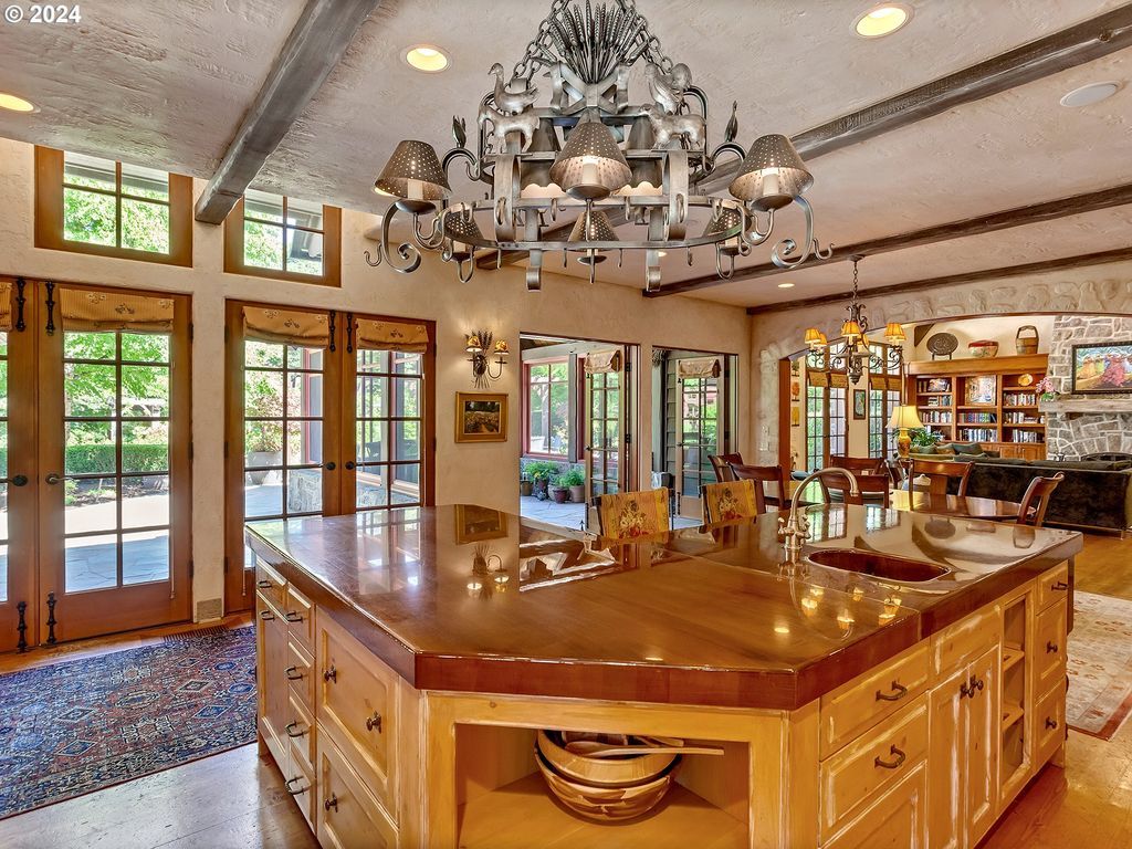 French Norman Inspired Estate in Oregon Designed by Portland Architect Jeffrey Miller Asking 4.5 Million 15