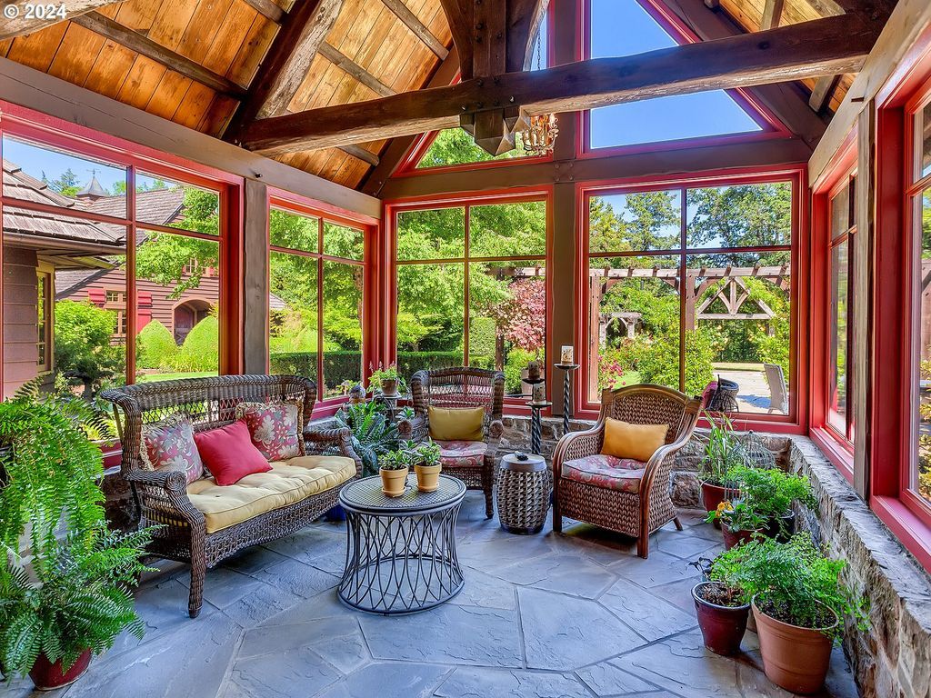 French Norman Inspired Estate in Oregon Designed by Portland Architect Jeffrey Miller Asking 4.5 Million 17