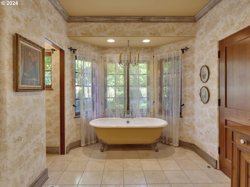 French Norman Inspired Estate in Oregon Designed by Portland Architect Jeffrey Miller Asking 4.5 Million 19