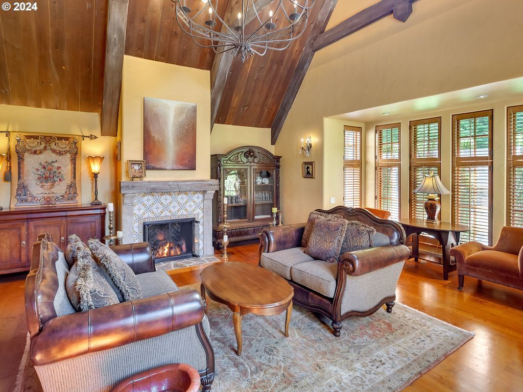 French Norman Inspired Estate in Oregon Designed by Portland Architect Jeffrey Miller Asking 4.5 Million 23