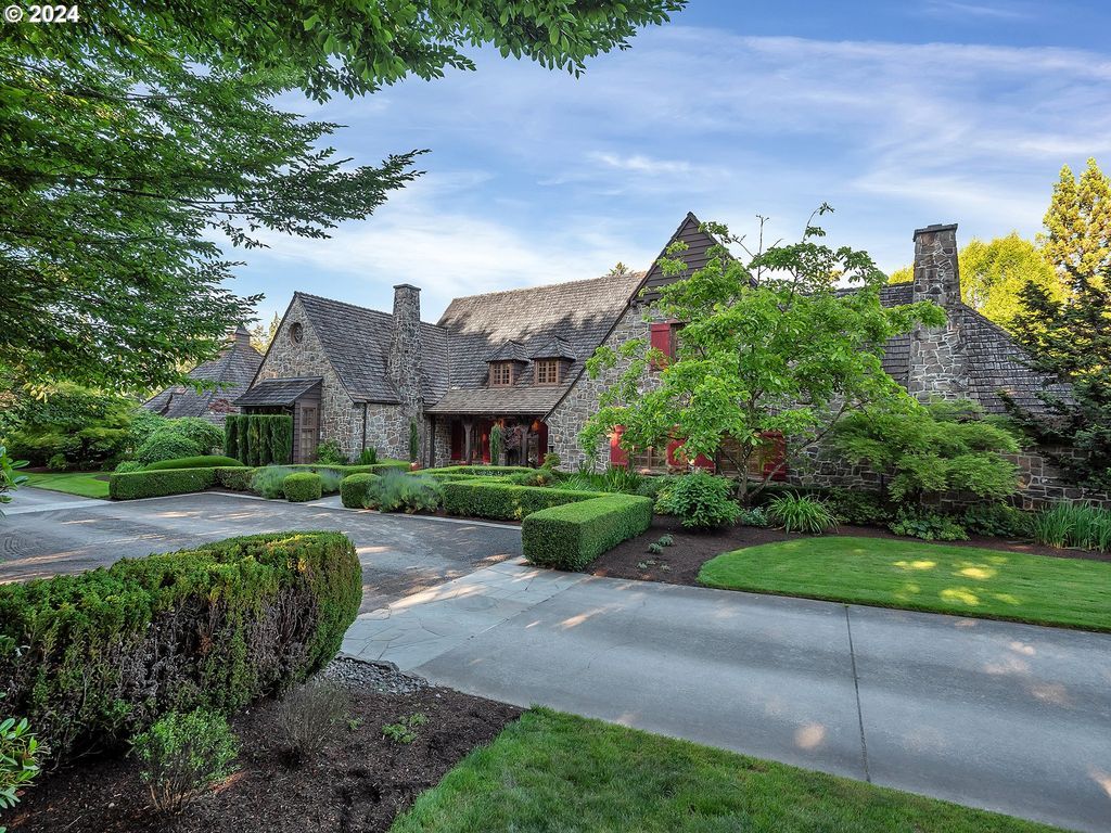 French Norman Inspired Estate in Oregon Designed by Portland Architect Jeffrey Miller Asking 4.5 Million 5