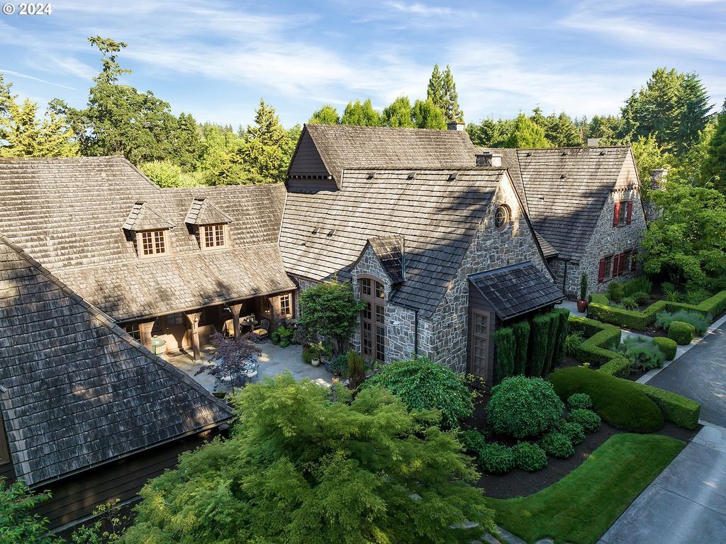 French Norman Inspired Estate in Oregon Designed by Portland Architect Jeffrey Miller Asking 4.5 Million 6