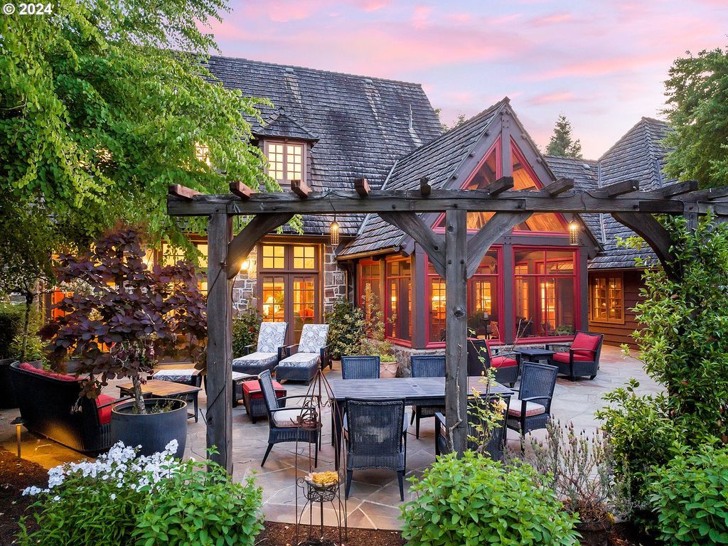 French Norman Inspired Estate in Oregon Designed by Portland Architect Jeffrey Miller Asking 4.5 Million 7