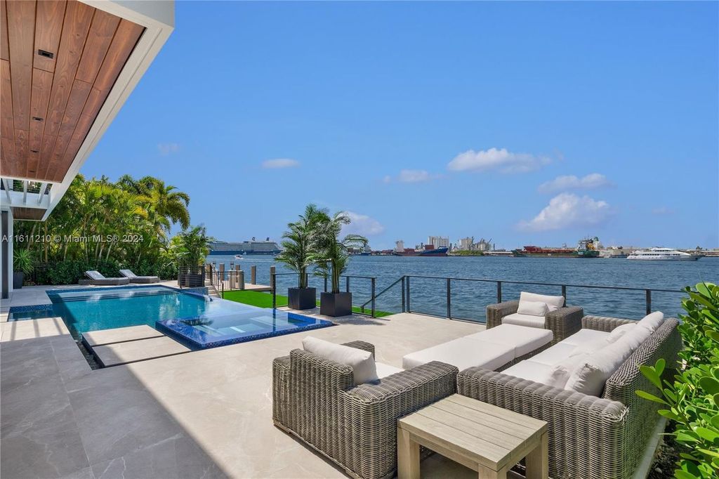 Discover your dream home at 1957 SE 21st Ave, Fort Lauderdale, Florida - a stunning new waterfront estate with ultra high-end finishes and designer furnishings.