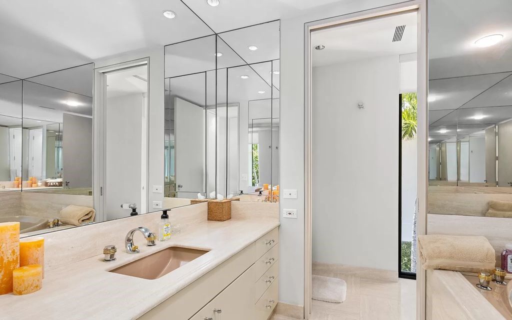 Welcome to an exquisite oceanfront estate located in the prestigious Palm Beach, Florida. This stunning property at 1446 N Ocean Blvd offers an unparalleled coastal living experience with 7 bedrooms and 5 bathrooms, spread across a luxurious 8,005 square feet of living space.