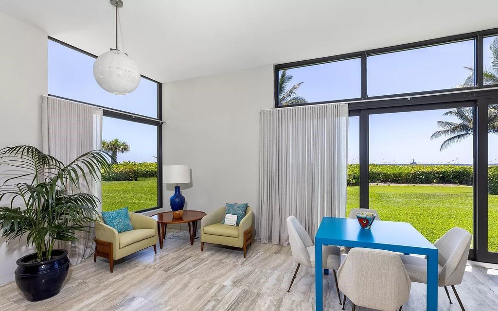Welcome to an exquisite oceanfront estate located in the prestigious Palm Beach, Florida. This stunning property at 1446 N Ocean Blvd offers an unparalleled coastal living experience with 7 bedrooms and 5 bathrooms, spread across a luxurious 8,005 square feet of living space.