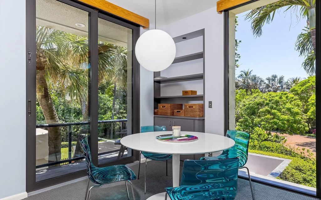 Welcome to an exquisite oceanfront estate located in the prestigious Palm Beach, Florida. This stunning property at 1446 N Ocean Blvd offers an unparalleled coastal living experience with 7 bedrooms and 5 bathrooms, spread across a luxurious 8,005 square feet of living space.