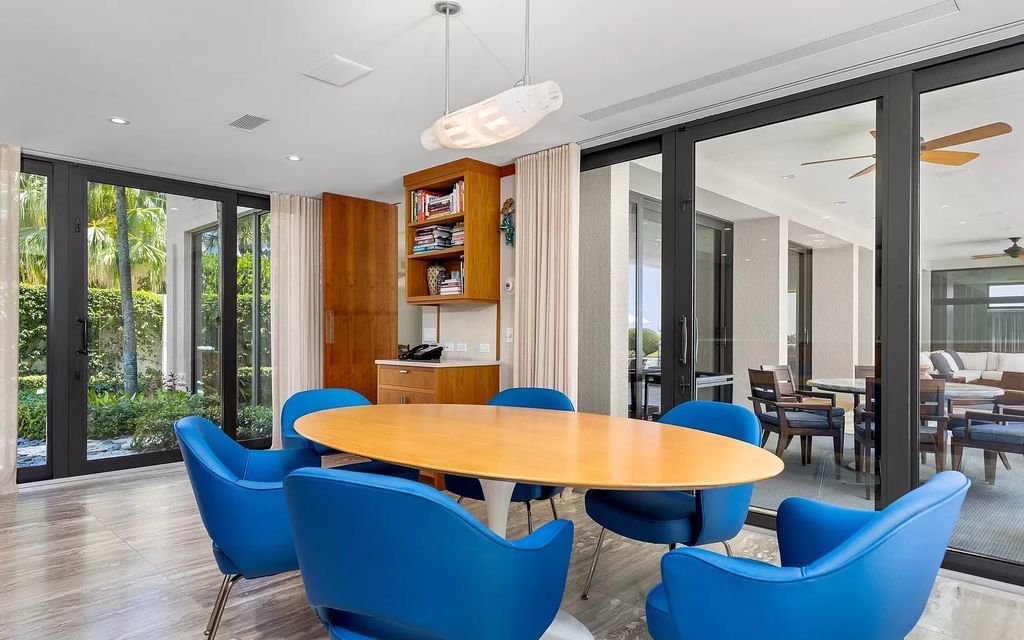 Welcome to an exquisite oceanfront estate located in the prestigious Palm Beach, Florida. This stunning property at 1446 N Ocean Blvd offers an unparalleled coastal living experience with 7 bedrooms and 5 bathrooms, spread across a luxurious 8,005 square feet of living space.
