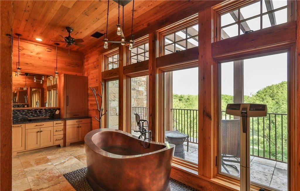 Magnificent Rustic Colorado Style Home in Pennsylvania with Rolling Hills and Woodlands Listed for 4.995 Million 35