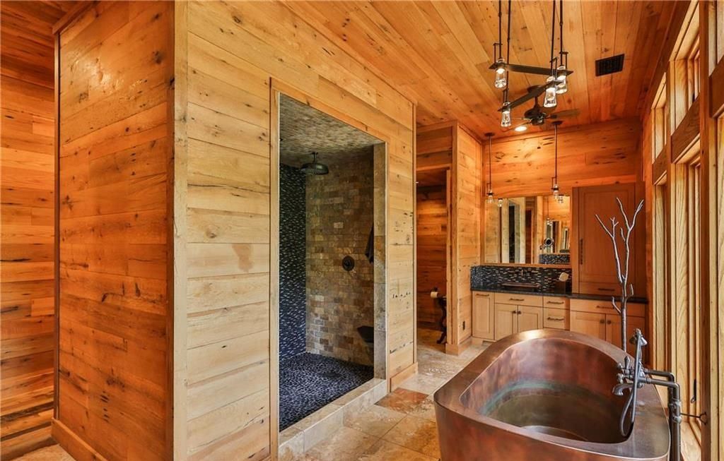 Magnificent Rustic Colorado Style Home in Pennsylvania with Rolling Hills and Woodlands Listed for 4.995 Million 36