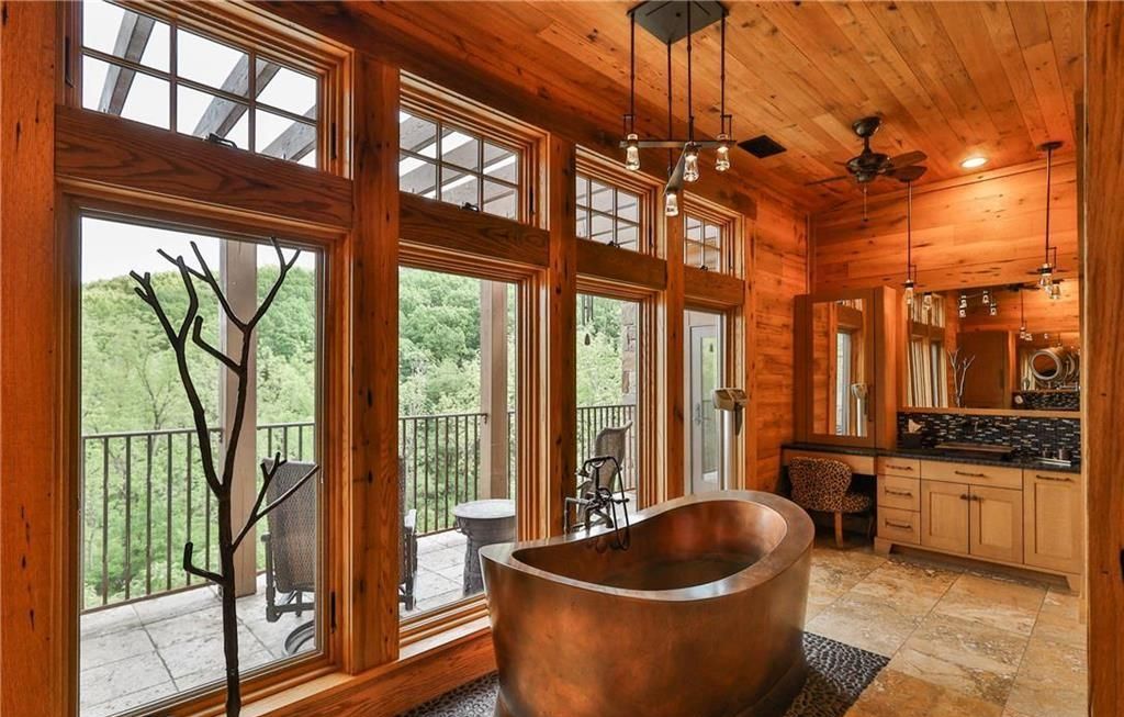Magnificent Rustic Colorado Style Home in Pennsylvania with Rolling Hills and Woodlands Listed for 4.995 Million 37