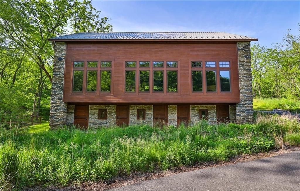 Magnificent Rustic Colorado Style Home in Pennsylvania with Rolling Hills and Woodlands Listed for 4.995 Million 46