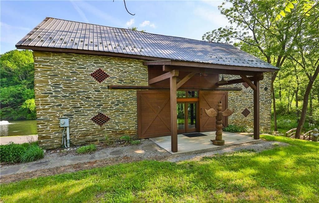 Magnificent Rustic Colorado Style Home in Pennsylvania with Rolling Hills and Woodlands Listed for 4.995 Million 47