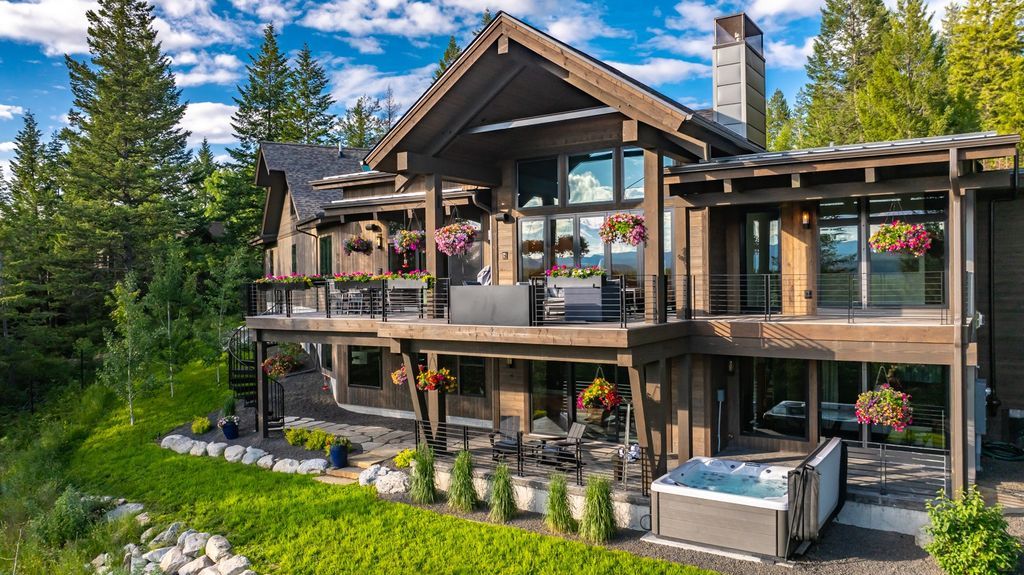 Mountain Modern Retreat with Stunning Valley Views and Ultimate Privacy in Montana Hits the Market for 3699000 52