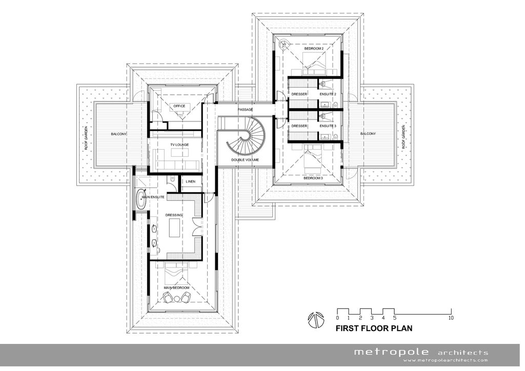 Palm House with Dynamic Design by Metropole Architects 21
